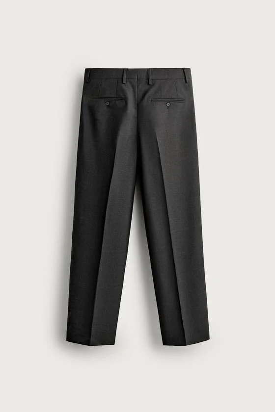 ШЕРСТЯНЫЕ БРЮКИ REGULAR FIT 100%