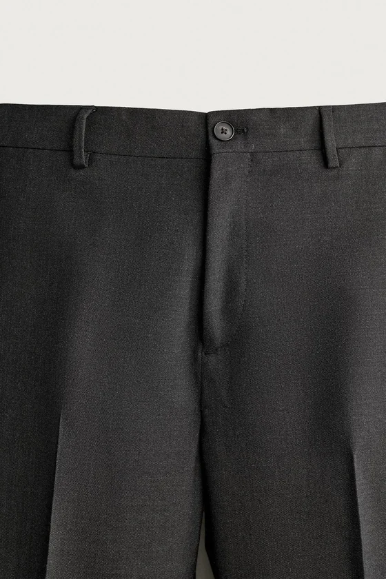 ШЕРСТЯНЫЕ БРЮКИ REGULAR FIT 100%