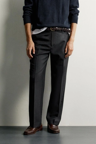 Шерстяные брюки Regular Fit 100%