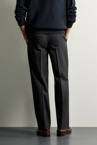Шерстяные брюки Regular Fit 100%