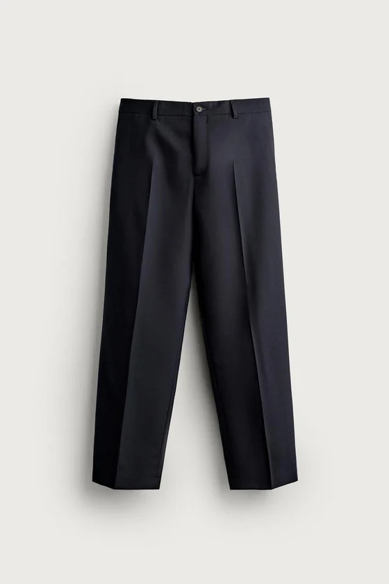 БРЮКИ REGULAR FIT ИЗ 100% ШЕРСТИ