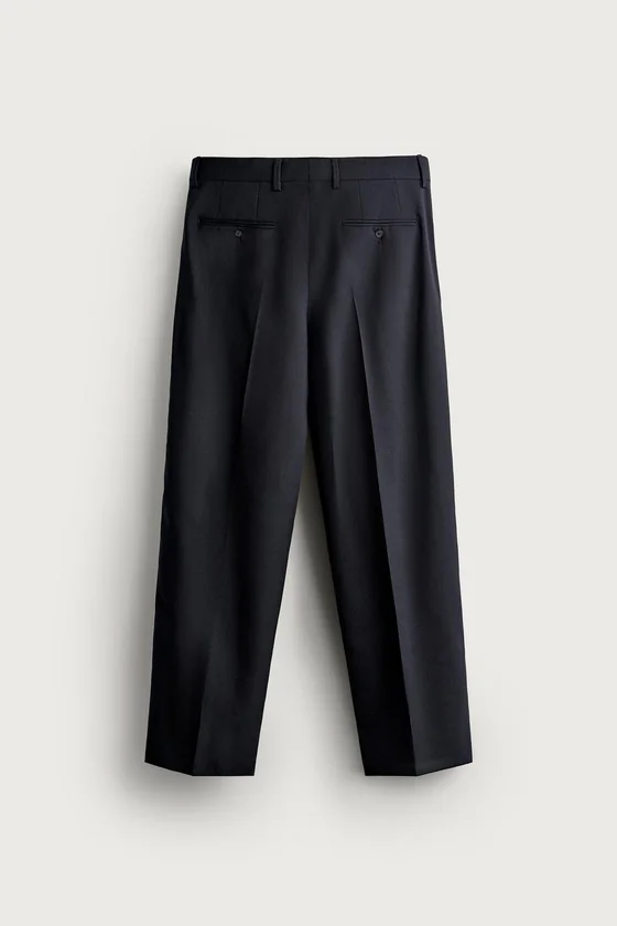 БРЮКИ REGULAR FIT ИЗ 100% ШЕРСТИ