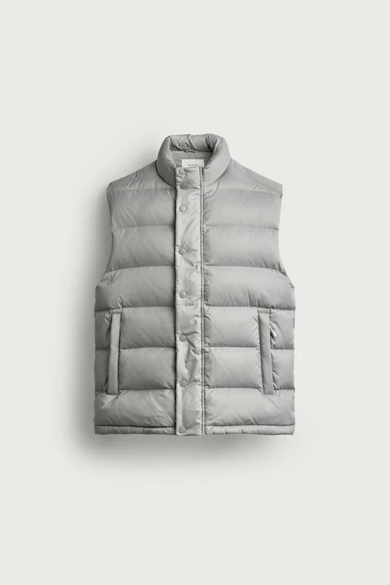СТЕГАНЫЙ ЖИЛЕТ 80% ПУХА – 20% ПЕРЬЕВ WATER REPELLENT