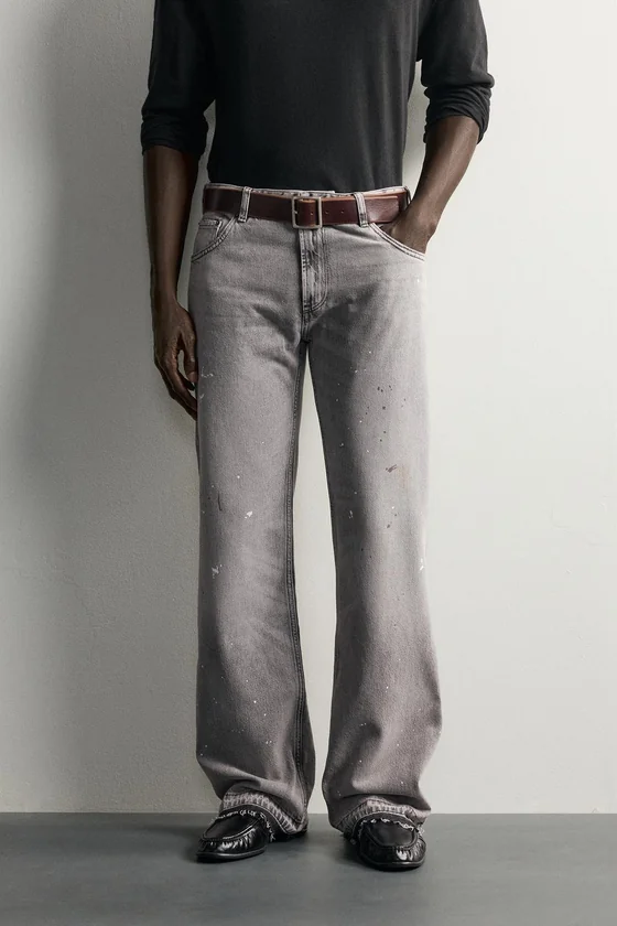 ДЖИНСЫ BOOTCUT FIT С НИЗКОЙ ПОСАДКОЙ