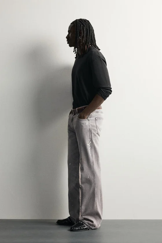 ДЖИНСЫ BOOTCUT FIT С НИЗКОЙ ПОСАДКОЙ