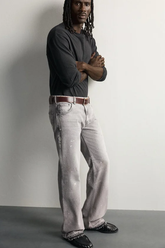 ДЖИНСЫ BOOTCUT FIT С НИЗКОЙ ПОСАДКОЙ