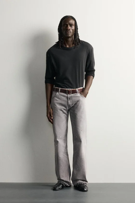 ДЖИНСЫ BOOTCUT FIT С НИЗКОЙ ПОСАДКОЙ