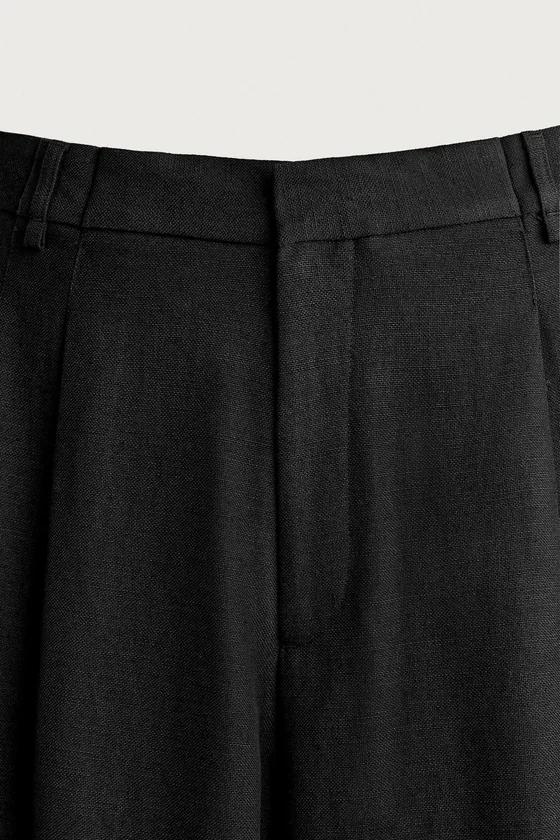 БРЮКИ RELAXED WIDE FIT СО СКЛАДКАМИ