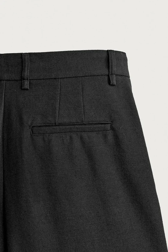 БРЮКИ RELAXED WIDE FIT СО СКЛАДКАМИ