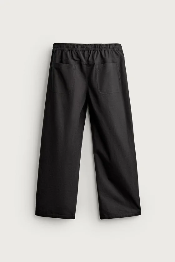 БРЮКИ RELAXED FIT С ПУГОВИЦАМИ