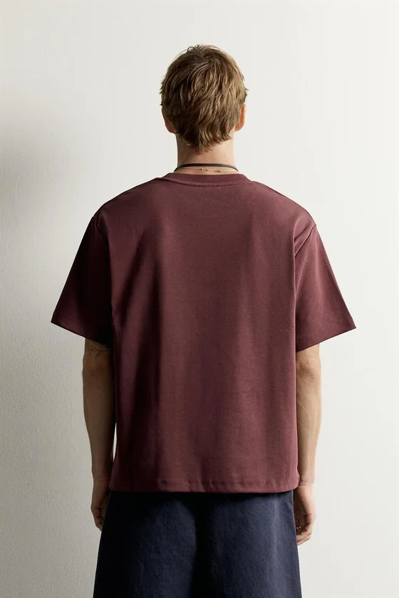 ФУТБОЛКА RELAXED FIT В РУБЧИК