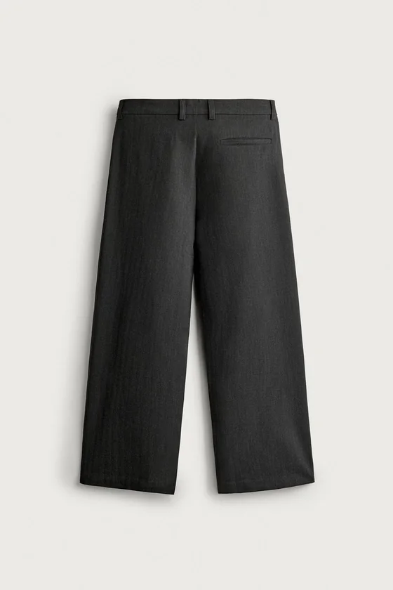 БРЮКИ RELAXED FIT СО СКЛАДКАМИ