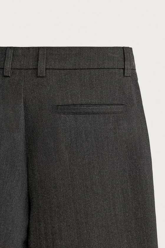 БРЮКИ RELAXED FIT СО СКЛАДКАМИ