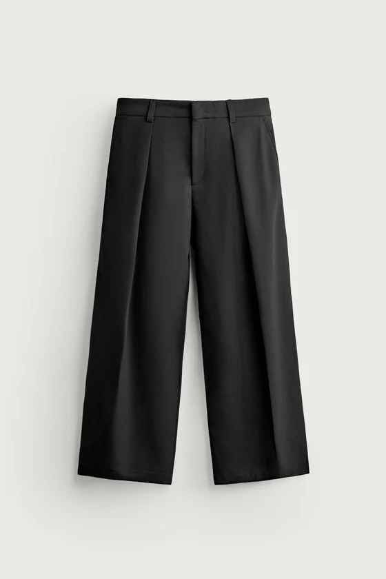 БРЮКИ RELAXED FIT СО СКЛАДКАМИ
