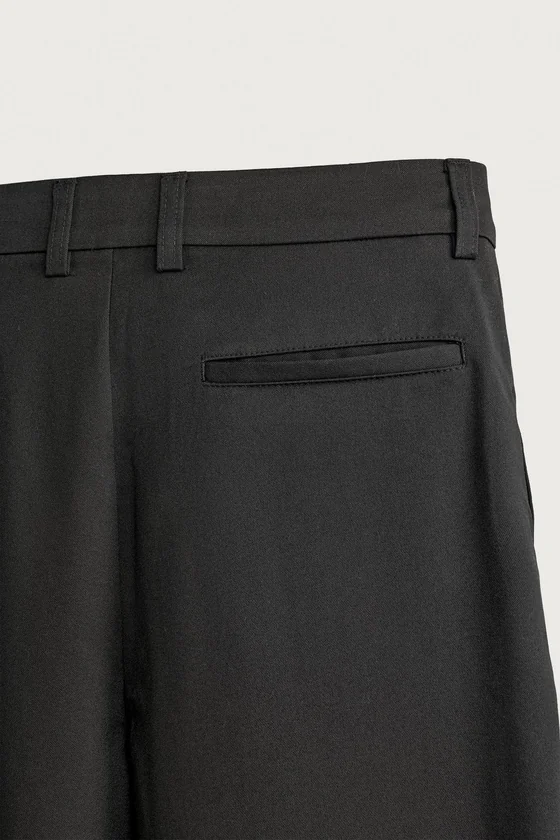 БРЮКИ RELAXED FIT СО СКЛАДКАМИ