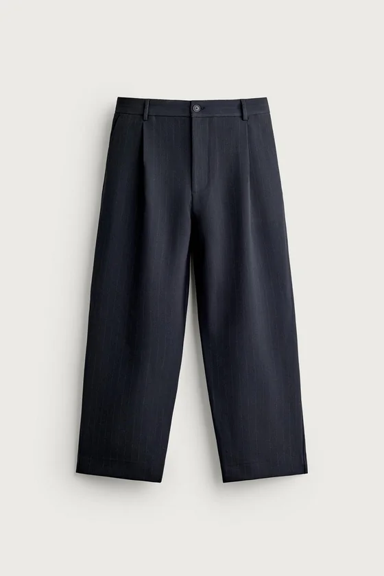 БРЮКИ RELAXED FIT СО СКЛАДКАМИ