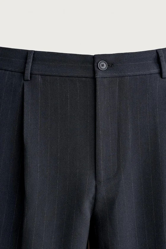 БРЮКИ RELAXED FIT СО СКЛАДКАМИ