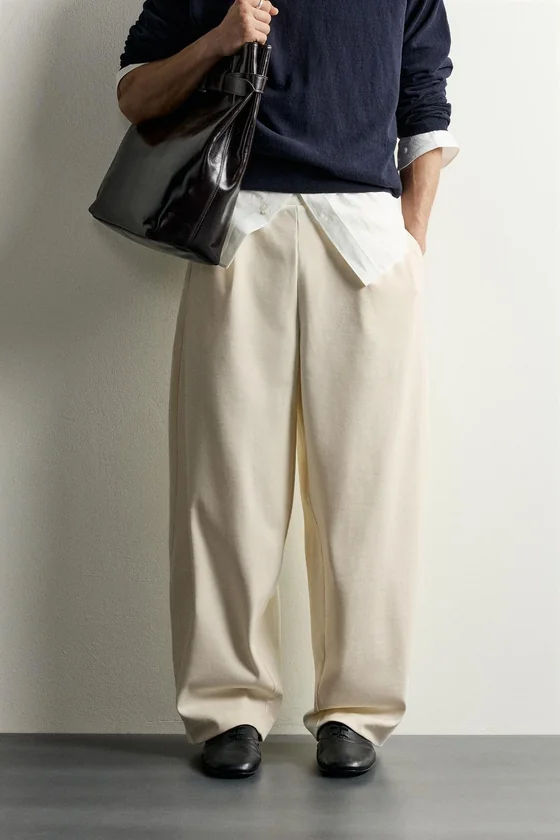 ТРИКОТАЖНЫЕ БРЮКИ BALLOON FIT