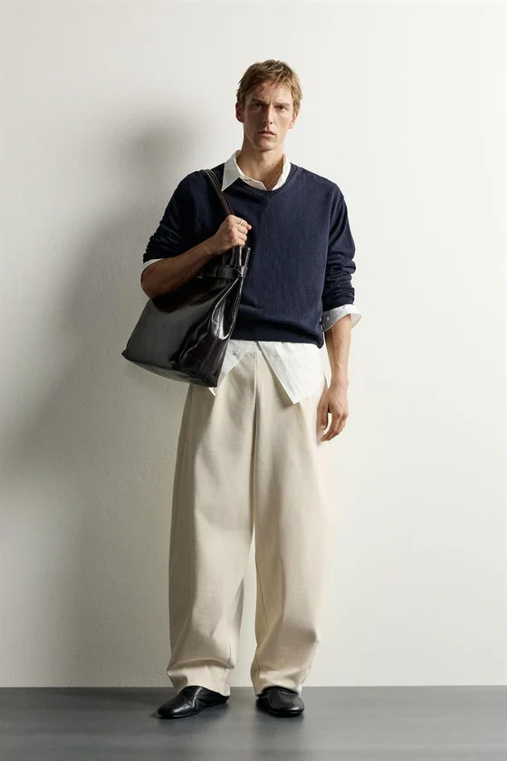ТРИКОТАЖНЫЕ БРЮКИ BALLOON FIT