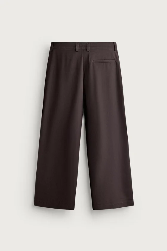 БРЮКИ RELAXED FIT СО СКЛАДКАМИ