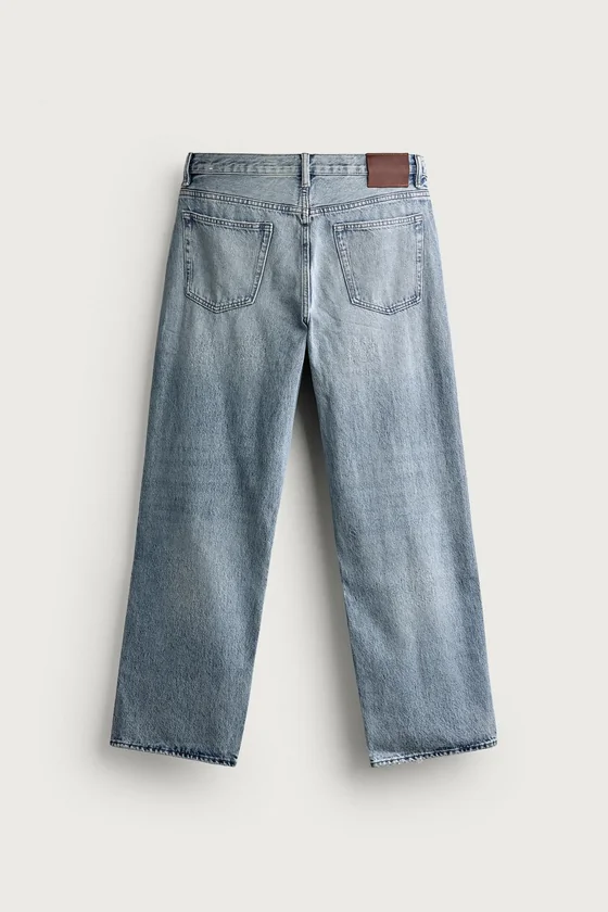 ДЖИНСЫ STRAIGHT FIT С РАЗРЫВАМИ