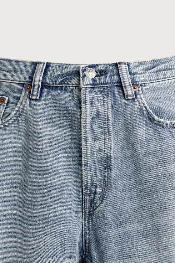 ДЖИНСЫ STRAIGHT FIT С РАЗРЫВАМИ
