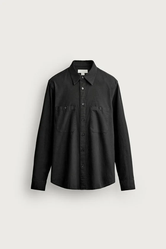РУБАШКА REGULAR FIT С КАРМАНАМИ