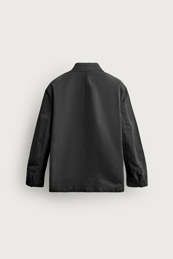 КУРТКА-РУБАШКА REGULAR FIT С КАРМАНАМИ