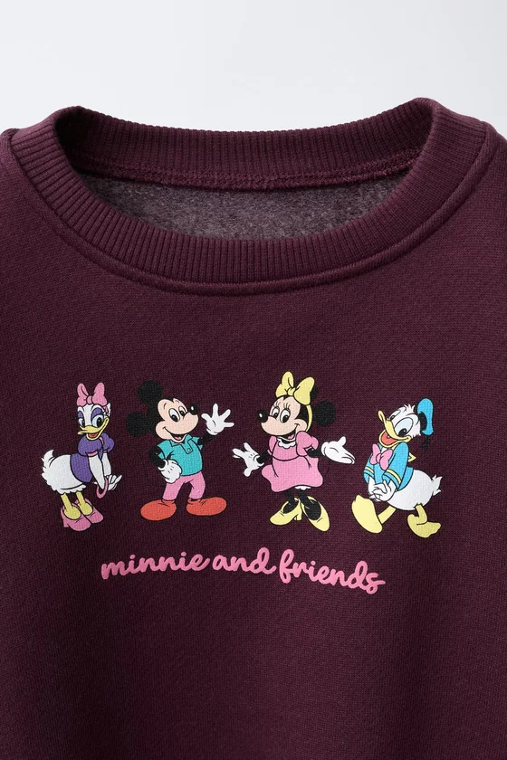 ТОЛСТОВКА С ПРИНТОМ MICKEY MOUSE AND FRIENDS © DISNEY