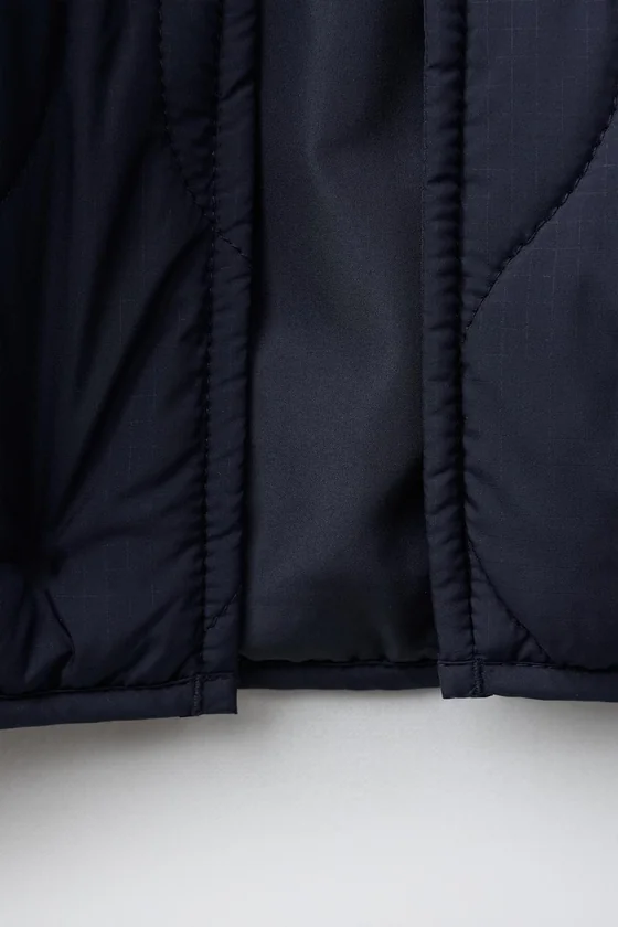 СТЕГАНАЯ КУРТКА WATER-REPELLENT С КАПЮШОНОМ