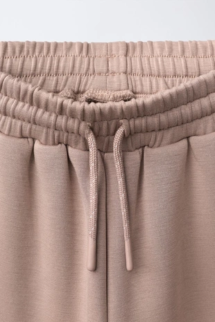 Спортивные брюки Wide Leg с контрастными деталями- Заказать в России