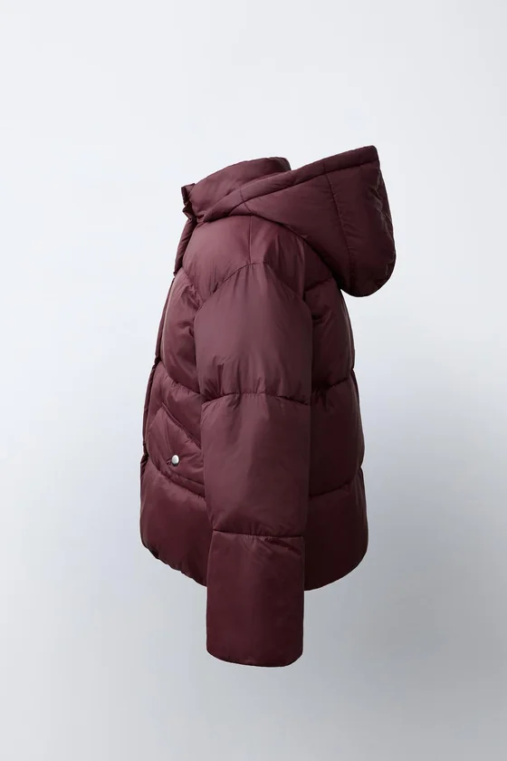 СТЕГАНАЯ КУРТКА WATER-REPELLENT С КАПЮШОНОМ