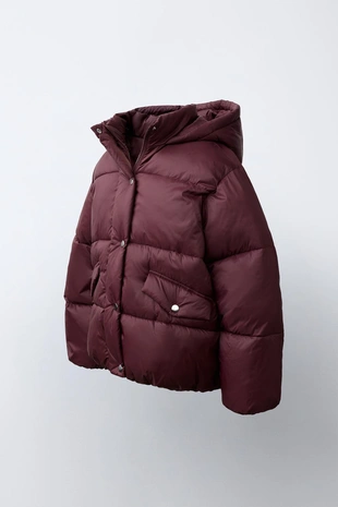 Стеганая куртка Water-Repellent с капюшоном