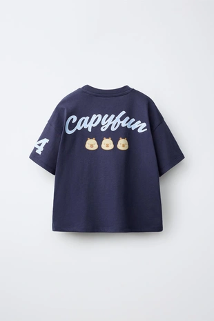 Футболка с принтом Capibara Capyfun ©- Заказать в России