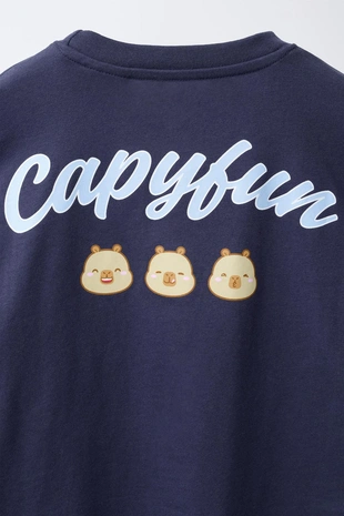 Футболка с принтом Capibara Capyfun ©- Заказать в России