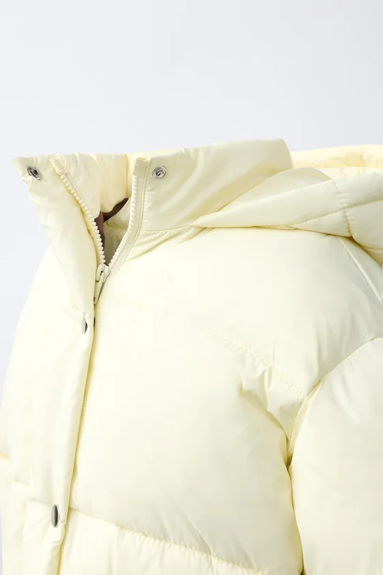 СТЕГАНАЯ КУРТКА С КАПЮШОНОМ WATER REPELLENT
