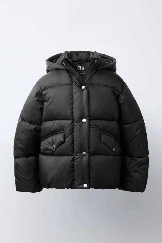 СТЕГАНАЯ КУРТКА WATER-REPELLENT С КАПЮШОНОМ