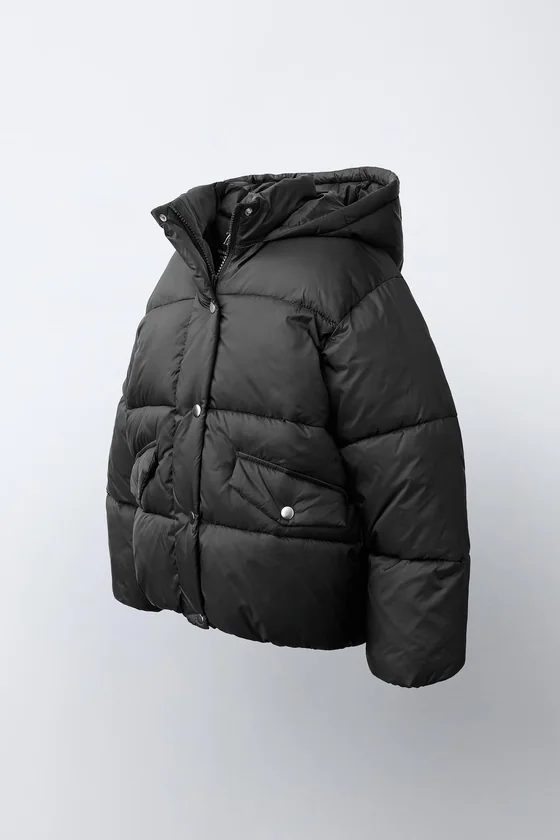 СТЕГАНАЯ КУРТКА WATER-REPELLENT С КАПЮШОНОМ