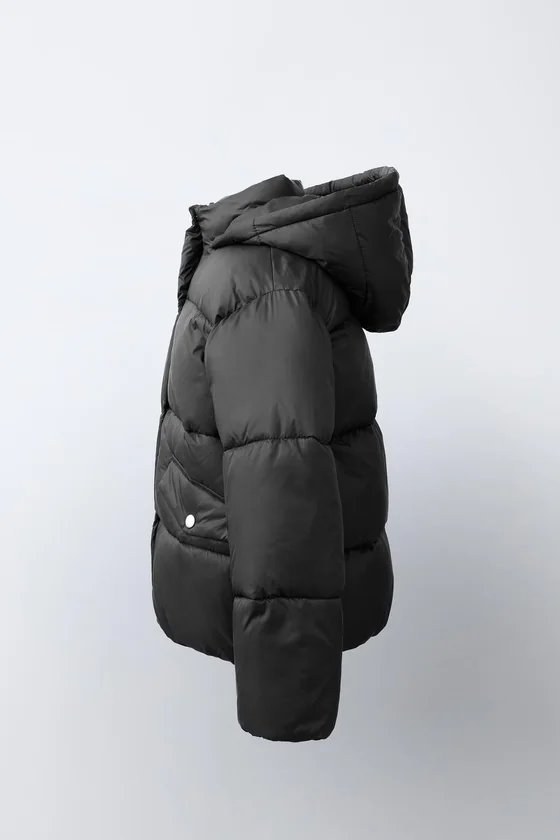 СТЕГАНАЯ КУРТКА WATER-REPELLENT С КАПЮШОНОМ