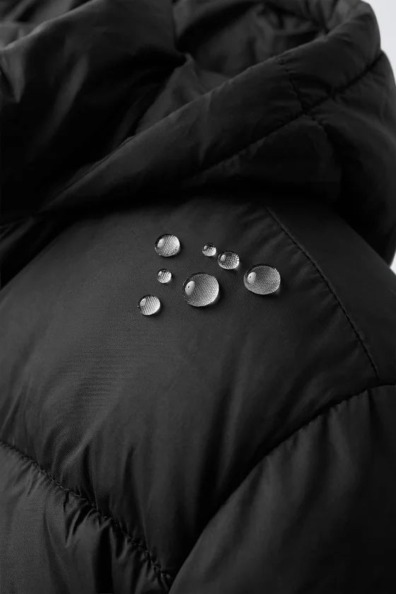 СТЕГАНАЯ КУРТКА WATER-REPELLENT С КАПЮШОНОМ