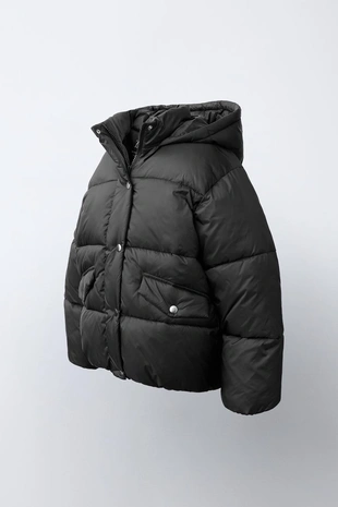 Стеганая куртка Water-Repellent с капюшоном