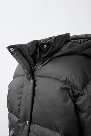 Стеганая куртка Water-Repellent с капюшоном