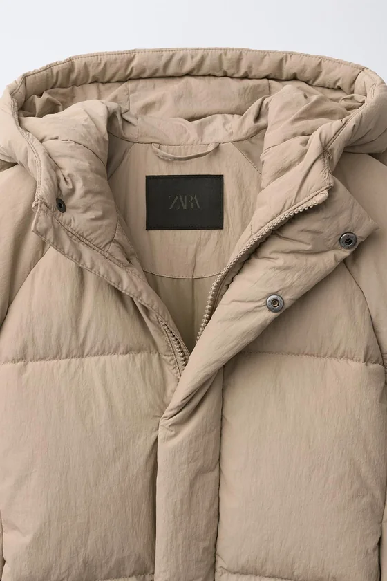ПУХОВИК С НАПОЛНИТЕЛЕМ ИЗ ПЕРА И ПУХА WATER REPELLENT