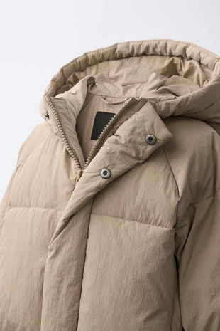 Пуховик с наполнителем из пера и пуха Water Repellent- Заказать в России