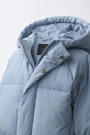 Пуховик с наполнителем из пера и пуха Water Repellent- Заказать в России