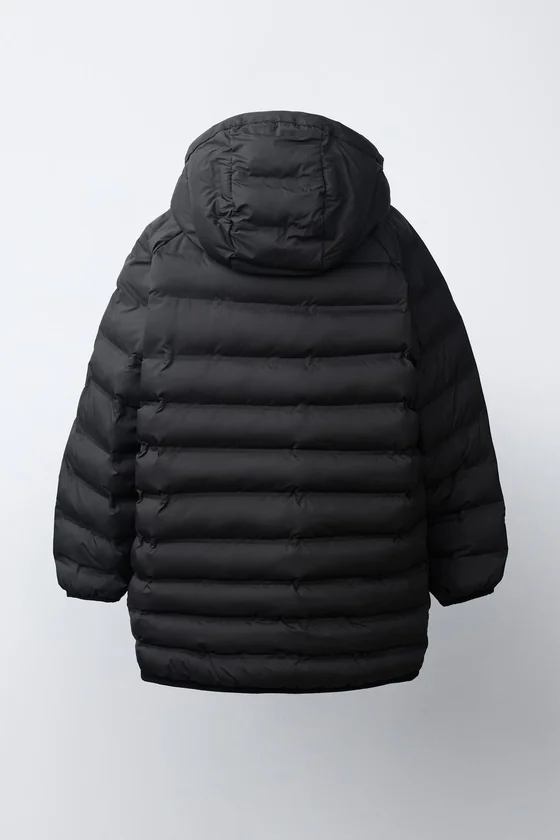 ДЛИННОЕ СТЕГАНОЕ ПАЛЬТО WATER REPELLENT