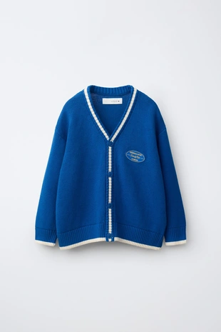 Кардиган в стиле Varsity- Заказать в России