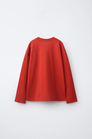 Купить Zara Однотонный лонгслив