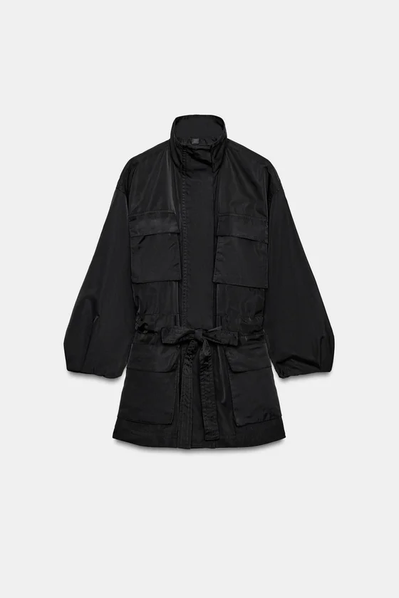 КУРТКА С ПОЯСОМ — ZW COLLECTION