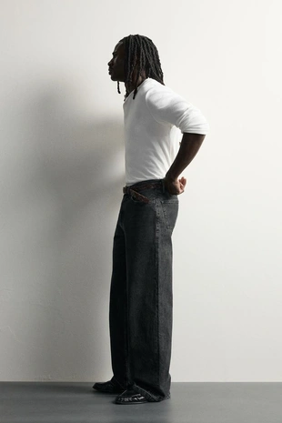 Джинсы Baggy Fit 2026 Tanaka Ny Tyo Ltd.©- Заказать в России